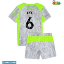 Manchester City Nathan Ake #6 Tredjedraktsett Barn 2025-26 Kortermet (+ Korte bukser)